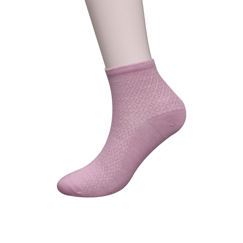Měkká nylonová taška z bambusového vlákna, tenké malé diamantové ležérní dámské ponožky, ručně šité dámské ponožky WSD1689