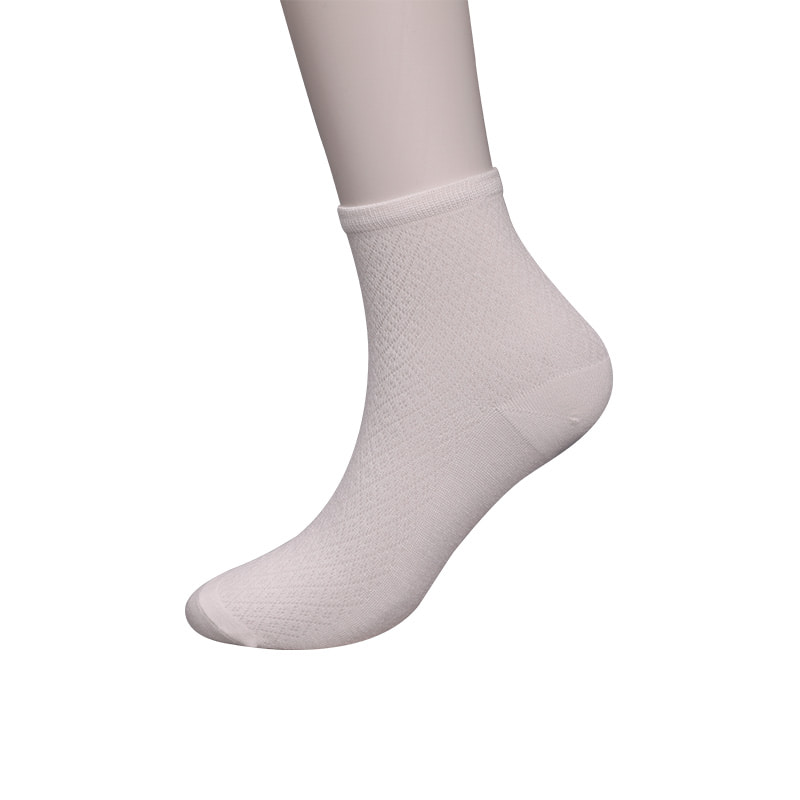 Měkká nylonová taška z bambusového vlákna, tenké malé diamantové ležérní dámské ponožky, ručně šité dámské ponožky WSD1689