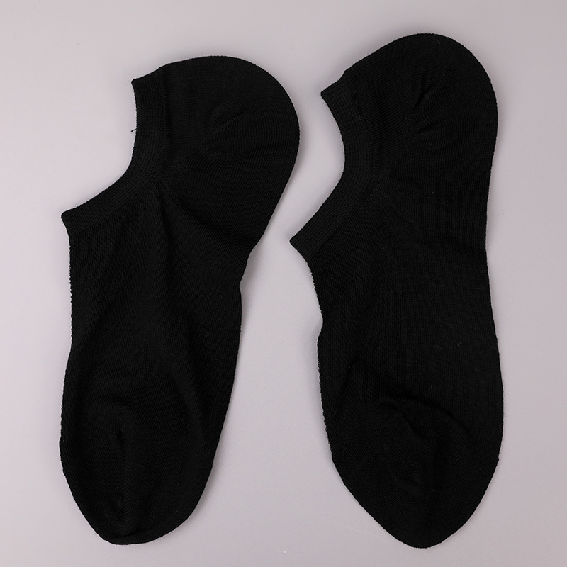 Ultratenká česaná bavlna, nylon a spandex hladké ručně šité polosíťované dámské ponožky WSD1673