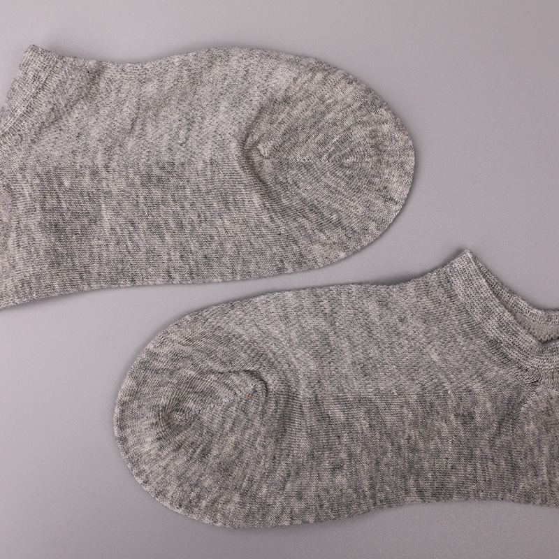 Ultratenká česaná bavlna, nylon a spandex hladké ručně šité polosíťované dámské ponožky WSD1673