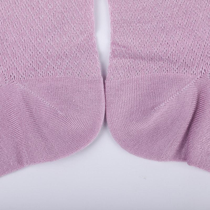 Měkká nylonová taška z bambusového vlákna, tenké malé diamantové ležérní dámské ponožky, ručně šité dámské ponožky WSD1689