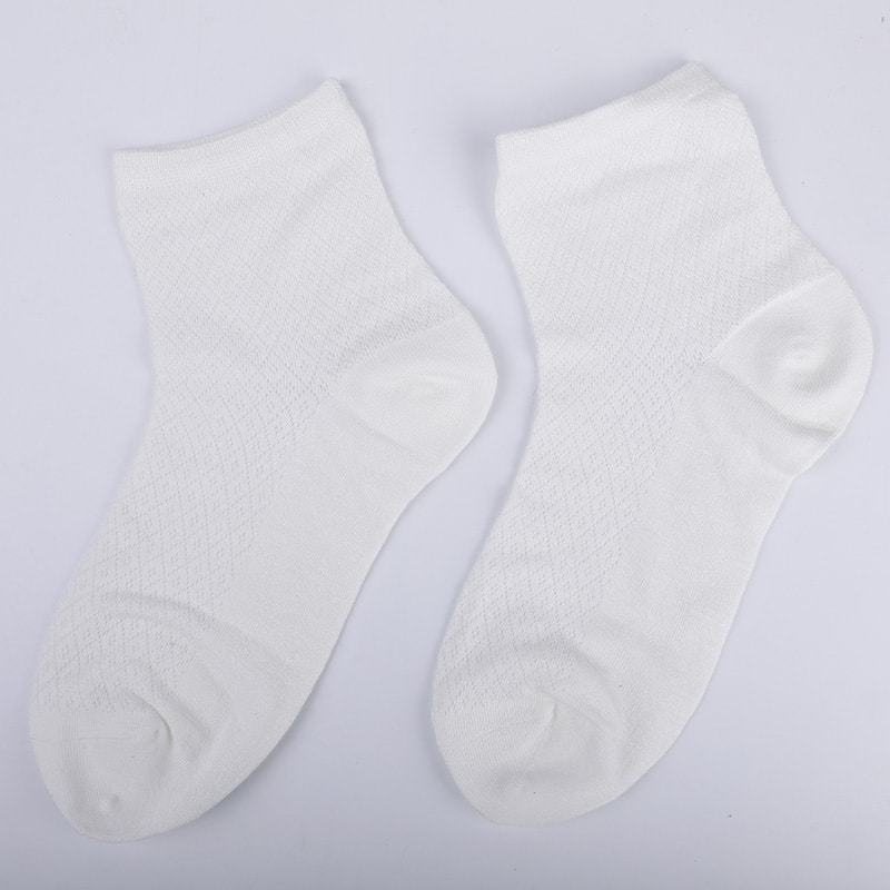 Měkká nylonová taška z bambusového vlákna, tenké malé diamantové ležérní dámské ponožky, ručně šité dámské ponožky WSD1689