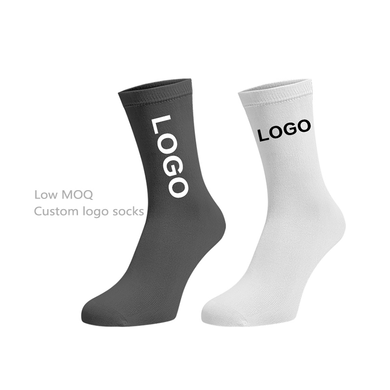 Custom Logo Pánské ponožky Sportovní Atletické běžecké tenisky Hardloopsokken Oem Bavlna Muži Crew Custom Socks