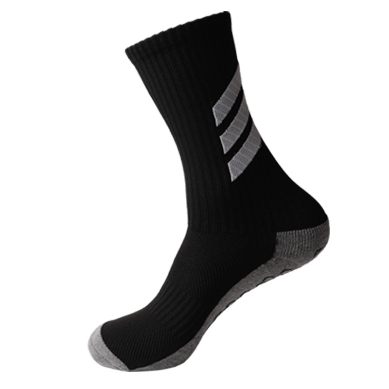 Kompresní sportovní běh Anti Sip Football Custom Grip Custom Socks Logo